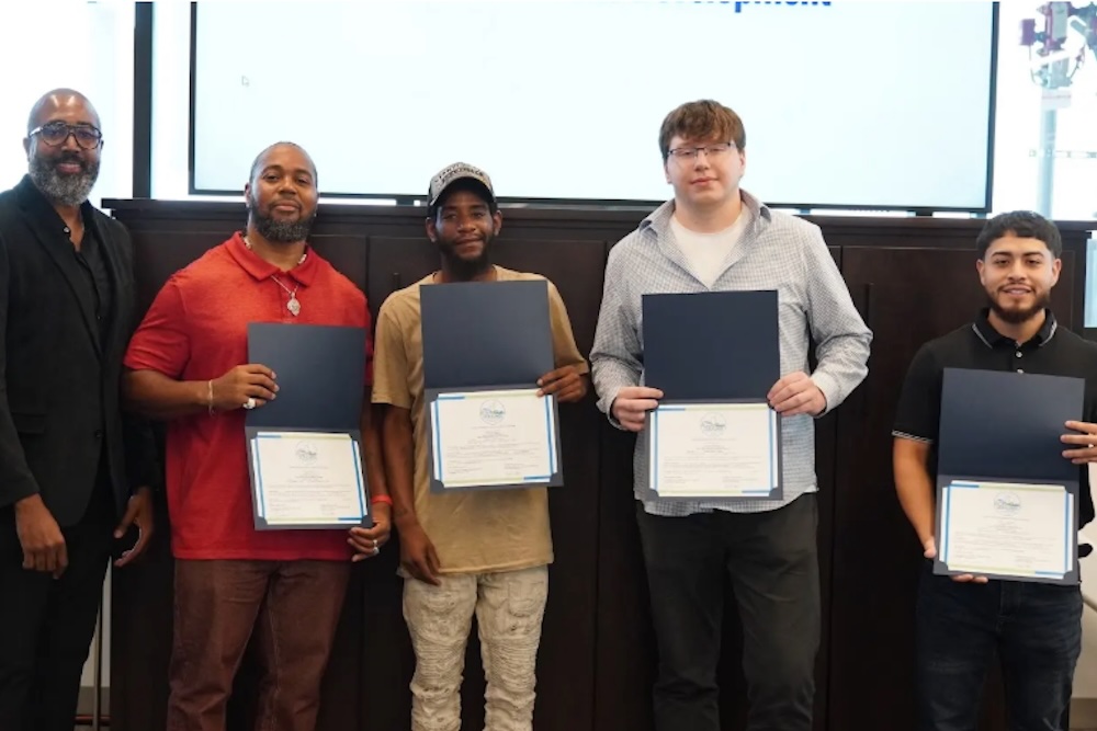 CEJA Workforce Hub Celebrates First Four Graduates of the Energy Auditor Program